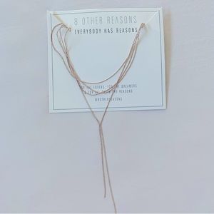 Rose Gold Layered Necklace